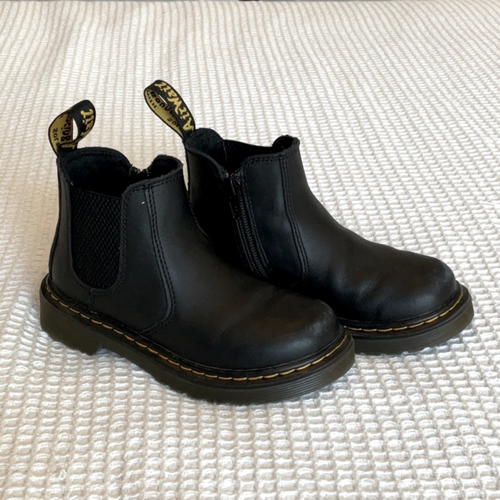 Doc Martens Kids Black Boots